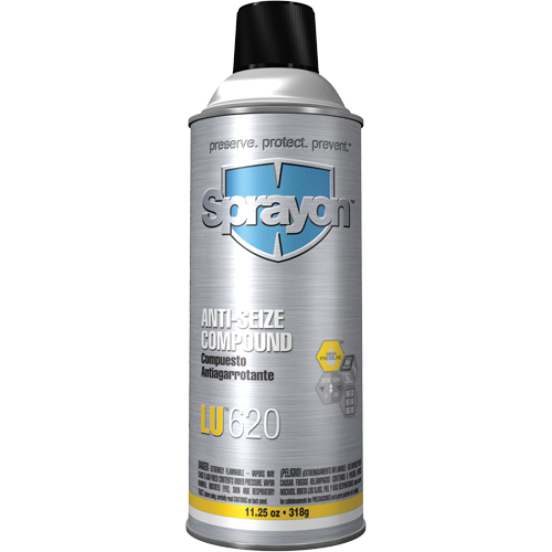 LU620 Anti-Seize Compound, 454 g, Aerosol Can, 2200°F (1204°C) Max. Temp CSL Industriel Inc.