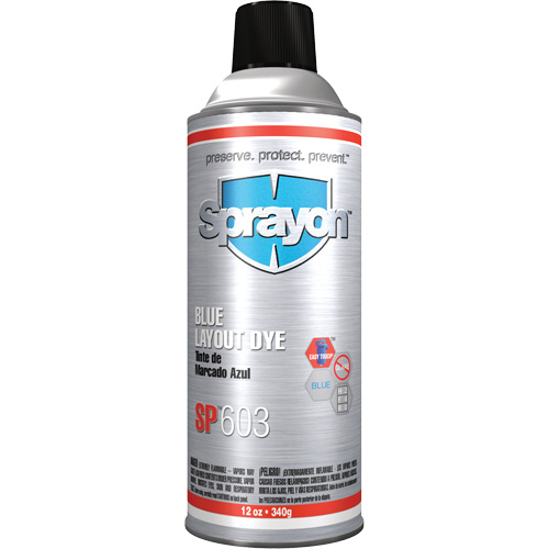 Fluide de marquage bleu SP603, Bleu, Canette CSL Industriel Inc.