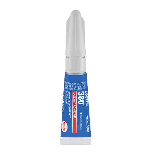 Adh&eacute;sif renforc&eacute; Black Max 380, Noir, Tube, 3 g CSL Industriel Inc.