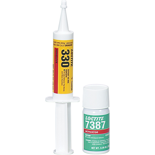 Adh&eacute;sif sans m&eacute;lange 330 Depend, Deux composants, 250 ml, Trousse, Ambr&eacute;e CSL Industriel Inc.