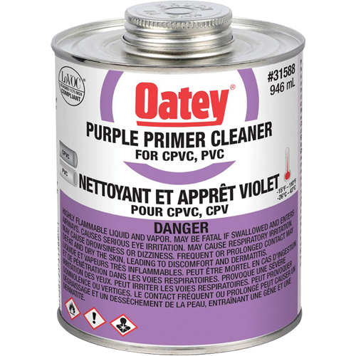 Appr&ecirc;t/nettoyant violet, 946 ml, Canette &agrave; dessus brosse CSL Industriel Inc.