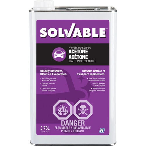 Acetone, 3.78 L CSL Industriel Inc.