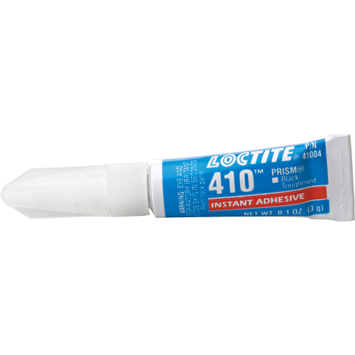 Adh&eacute;sif instantan&eacute; 410, Noir, Tube, 3 g CSL Industriel Inc.