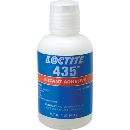 435 Surface Insensitive Instant Adhesive, Clear, Bottle, 454 g CSL Industriel Inc.