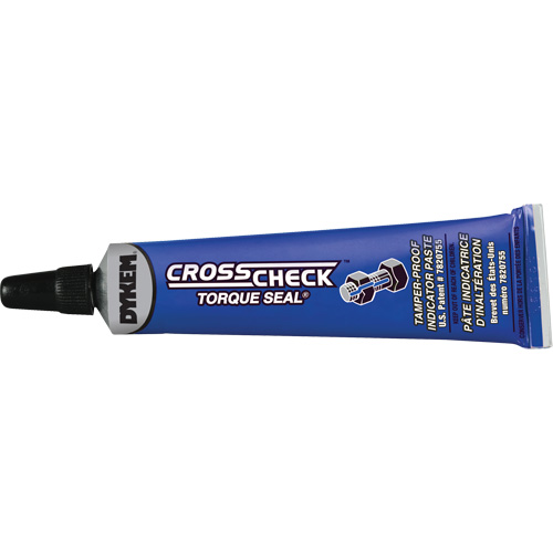 Cross Check Torque Seal&reg; Tamper-Proof Indicator Paste, 1 fl. oz., Tube, Blue CSL Industriel Inc.