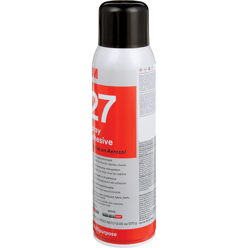 27 Multi-Purpose Spray Adhesive, Clear, Aerosol Can CSL Industriel Inc.