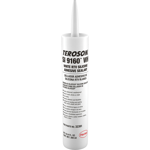 Teroson&reg; SI 9160 Silicone Sealant, Cartridge, White CSL Industriel Inc.