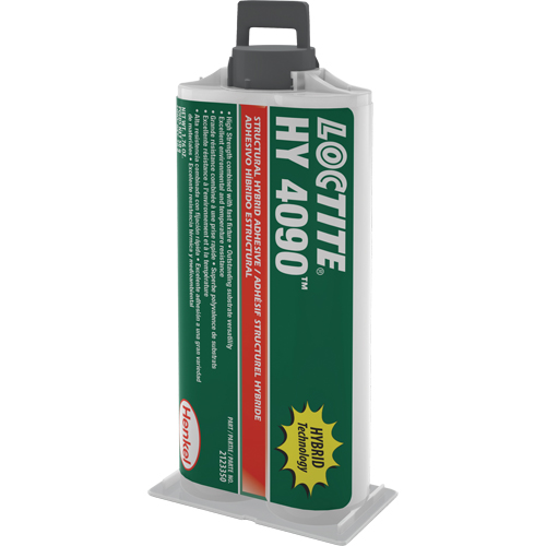HY 4090 Structural Repair Hybrid Adhesive, Two-Part, Dual Cartridge, 50 g, Off-White CSL Industriel Inc.