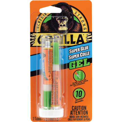 Colle cyanoacrylate en gel, 2 x 3 g, Tube, Transparent CSL Industriel Inc.
