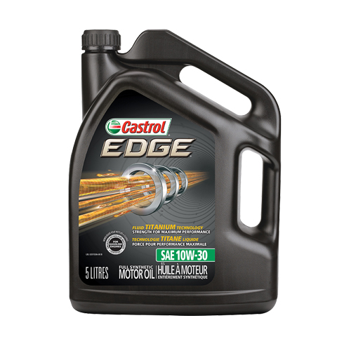 Huile &agrave; moteur 10W30 FTT EDGE, 5 L, Cruche CSL Industriel Inc.