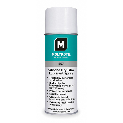 Molykote 557 Silicone Dry Film Lubricant, Aerosol Can CSL Industriel Inc.