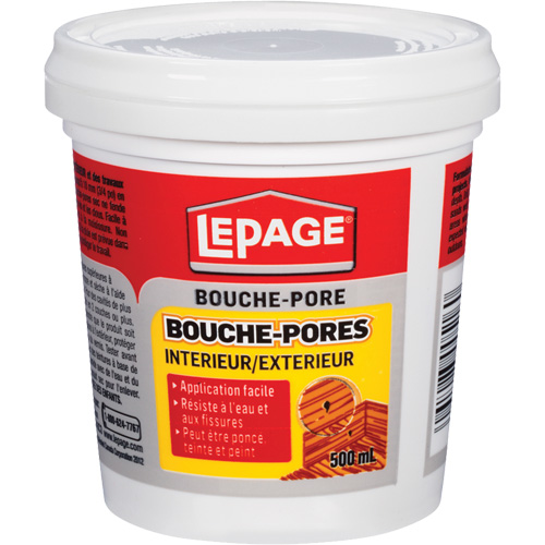 Interior and Exterior Wood Filler, 500 ml CSL Industriel Inc.