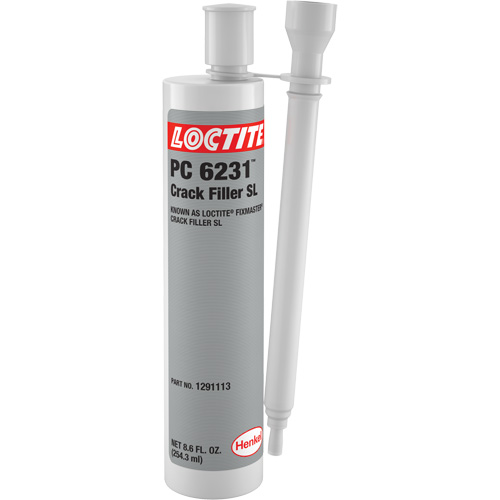 Loctite&reg; Fixmaster&reg; Crack Filler SL, 8.6 fl. oz., Dual Cartridge, Grey CSL Industriel Inc.