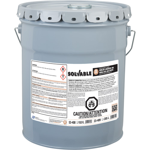 Boiled Linseed Oil, Pail, 18.9 L Net Volume CSL Industriel Inc.