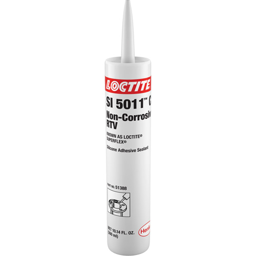 Superflex&reg; SI 5011CL Non-Corrosive RTV Silicone, Cartridge, Clear CSL Industriel Inc.