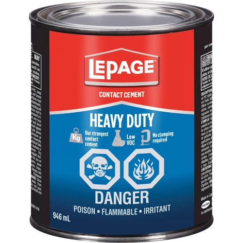 Adh&eacute;sif de contact puissant, Canette, 946 ml, Ambr&eacute;e CSL Industriel Inc.