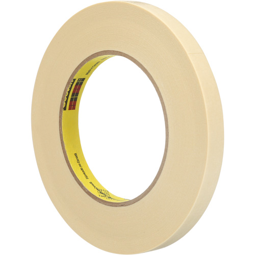 Scotch&reg; High-Performance Masking Tape 232, 12 mm (1/2") x 55 m (180'), Tan CSL Industriel Inc.