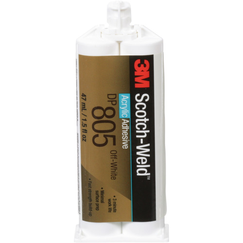 Scotch-Weld Acrylic Adhesive, Two-Part, Dual Cartridge, 1.6 fl. oz., Off-White CSL Industriel Inc.