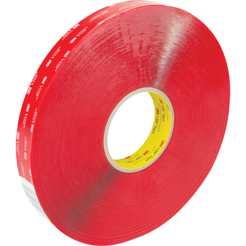 4910 Foam Tape, 33 m (108') L x 25.4 mm (1") W, 40 mils, Acrylic CSL Industriel Inc.