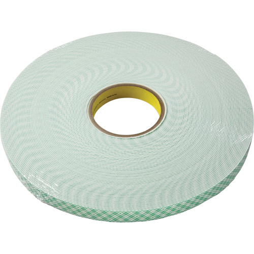 Ruban double face en mousse, 33 m (108') lo x 18 mm (3/4") la, 62,5 mils, Ur&eacute;thane CSL Industriel Inc.