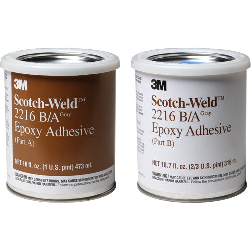 Scotch-Weld Adhesive, 32 fl. oz., Kit, Two-Part, Grey CSL Industriel Inc.