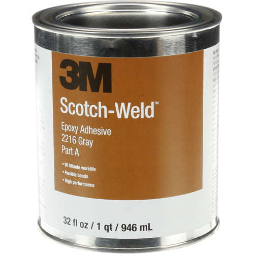 Adh&eacute;sif Scotch-Weld, 32 oz liq., Trousse, Deux composants, Gris CSL Industriel Inc.
