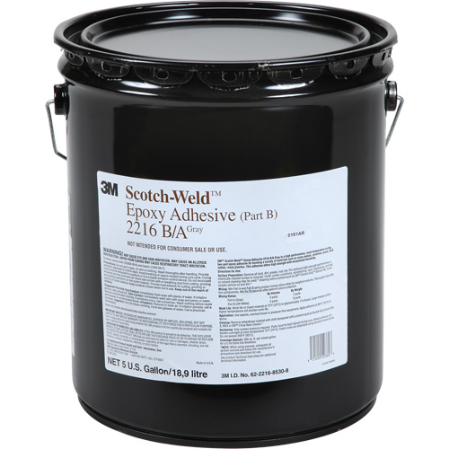 Adh&eacute;sif Scotch-Weld, 5 gal., Seau, Deux composants, Gris CSL Industriel Inc.