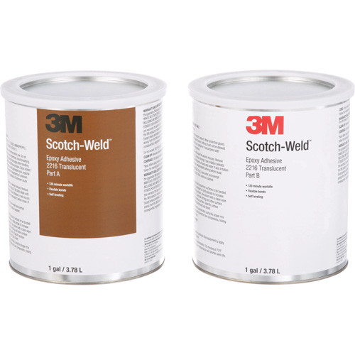 Scotch-Weld Adhesive, 1 gal., Pail, Two-Part, Translucent CSL Industriel Inc.