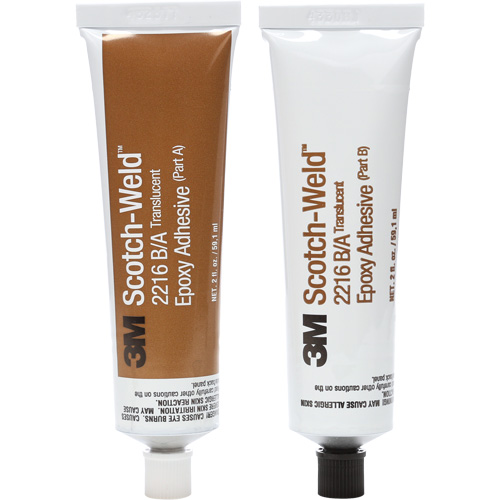 Scotch-Weld Adhesive, 2 fl. oz., Kit, Two-Part, Translucent CSL Industriel Inc.