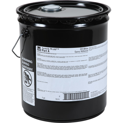 Adh&eacute;sif Scotch-Weld, 5 gal., Seau, Deux composants, Blanc cass&eacute; CSL Industriel Inc.