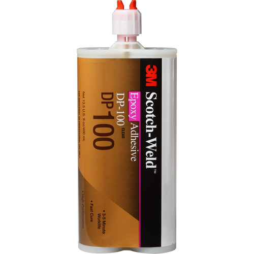 Adh&eacute;sif Scotch-Weld, 400 ml, Cartouche, Deux composants, Transparent CSL Industriel Inc.