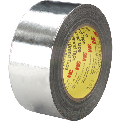 High-Temperature Aluminum Foil/Glass Cloth Tape, 7.3 mils Thick, 25.4 mm (1") x 33 m (108') CSL Industriel Inc.