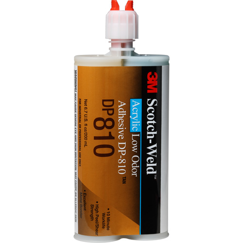 Scotch-Weld Low-Odor Acrylic Adhesive, Two-Part, Cartridge, 200 ml, Off-White CSL Industriel Inc.