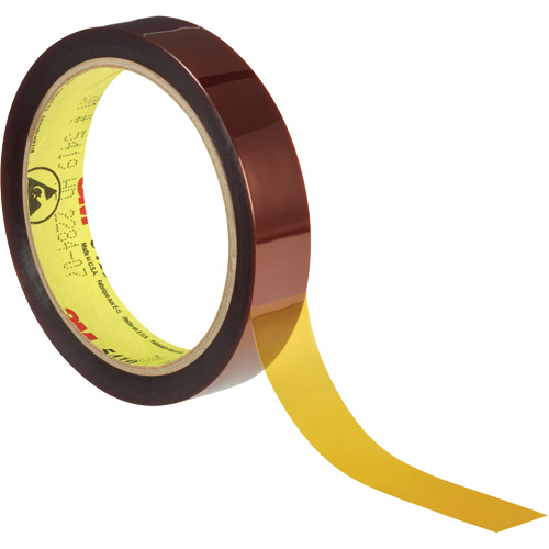 Ruban &agrave; base de polyimide produisant peu de statique 5419, 19 mm (3/4") x 33 m (108'), Brun CSL Industriel Inc.