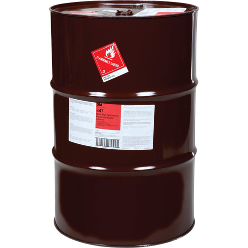 Adh&eacute;sive en nitrile haute performance pour caoutchouc et joint &eacute;tanche Scotch-Weld, Baril, Brun CSL Industriel Inc.