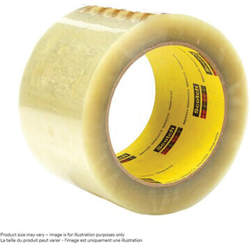 Ruban pour sceller les boîtes Scotch 355, Adh&eacute;sif Thermofusible, 3,15 mils, 36 mm (1-1/2") x 50 m (164') CSL Industriel Inc.