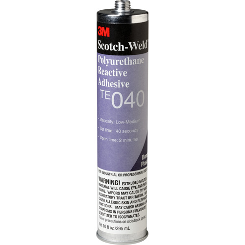 Scotch-Weld PUR Adhesive, 10 oz., Cartridge, Clear CSL Industriel Inc.