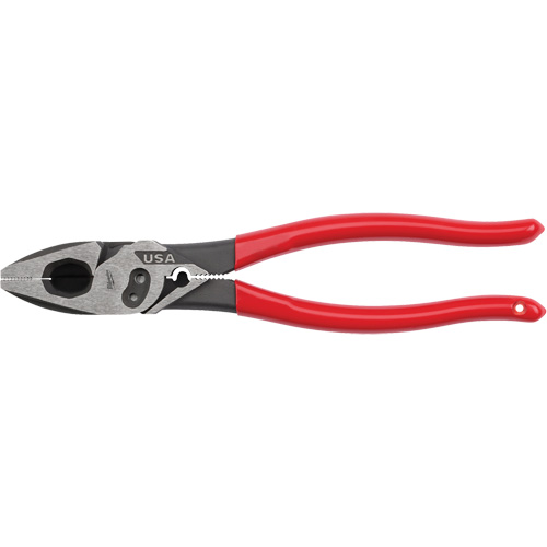 Lineman's Dipped Grip Pliers with Crimper & Bolt Cutter CSL Industriel Inc.
