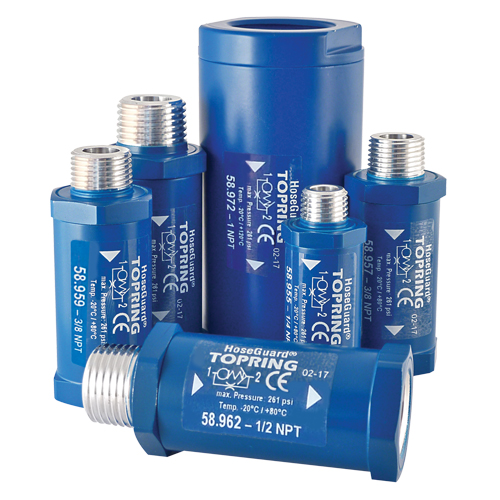 Anti Hose Whip Safety Valves CSL Industriel Inc.