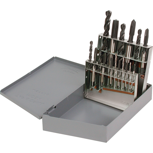 Blue Wizard Tap & Drill Set, 18 Pieces CSL Industriel Inc.