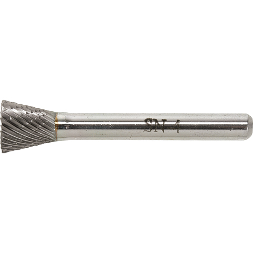 Solid Carbide Burr, SN-1, 1/4" Dia., 1/4" Shank, 5/16" Depth of Cut CSL Industriel Inc.