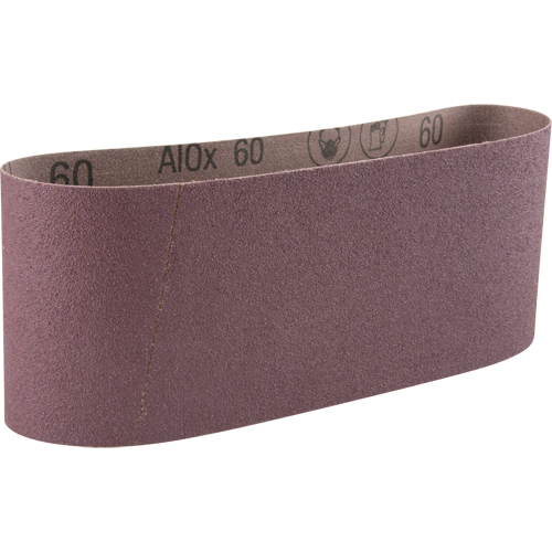 Courroie abrasive en toile 341D, 4" la x 24" lo, Oxyde d'aluminium, Grain 60 CSL Industriel Inc.