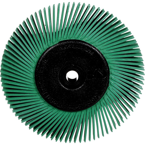 Brosses radiales bristle pour meuleuses d'&eacute;tabli, Grain 50X, 6" dia. CSL Industriel Inc.
