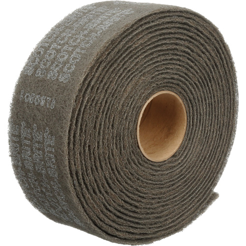 Ruban de nettoyage et de finition Scotch-Brite, Ultra fin, 4" la x 30' lo CSL Industriel Inc.
