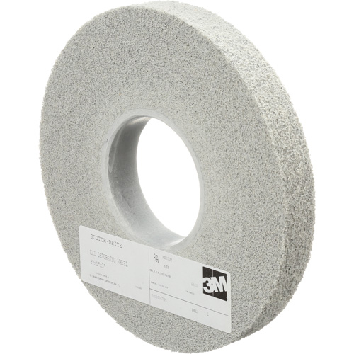 Scotch-Brite EXL Deburring Wheels, 8" x 1", 3" Arbor, Aluminum Oxide CSL Industriel Inc.