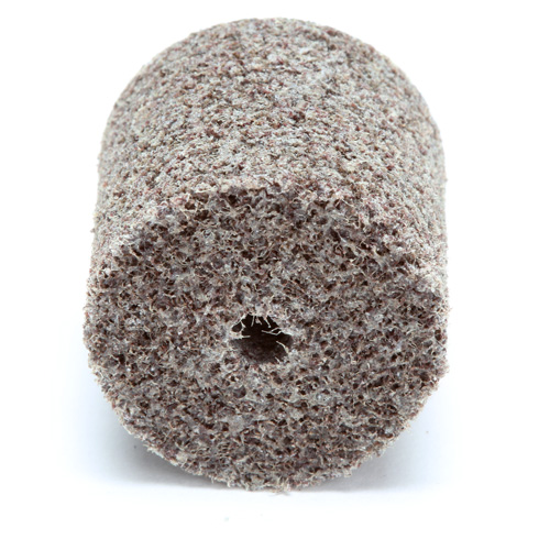 Scotch-Brite Cut & Polish Unitized Wheel, 1" x 1", 3/16"-7 Arbor, Medium Grit, Aluminum Oxide CSL Industriel Inc.