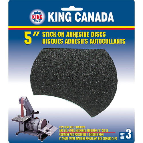 Wood Sanding Disc, 5" Dia., 60 Grit CSL Industriel Inc.