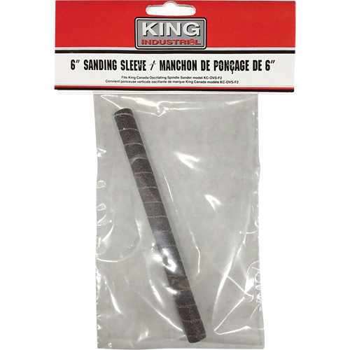 3/8" Wood Sanding Sleeve with 120 Grit CSL Industriel Inc.