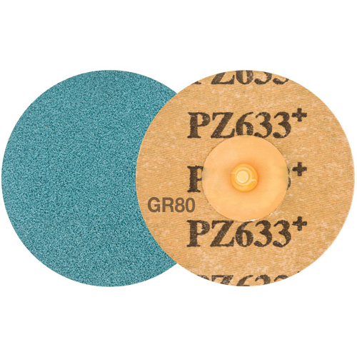 Disque de ponçage TWIST TOPCUT, 3" dia., Grain 80, Zirconium CSL Industriel Inc.