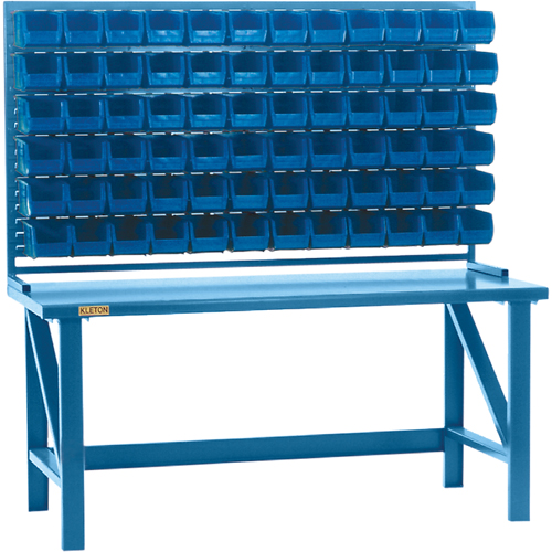 Rayonnage &agrave; persienne avec bacs, 36 bacs, 72" la x 15" p x 40" h CSL Industriel Inc.